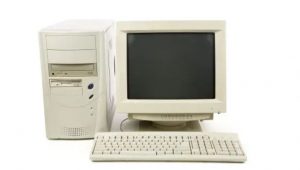 old desk top computer
