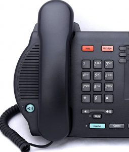 black office phone