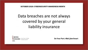 Cybersecurity Awareness Month: Data Breach
