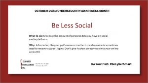 Be Less Social