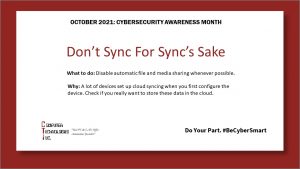 Don’t Sync For Sync’s Sake