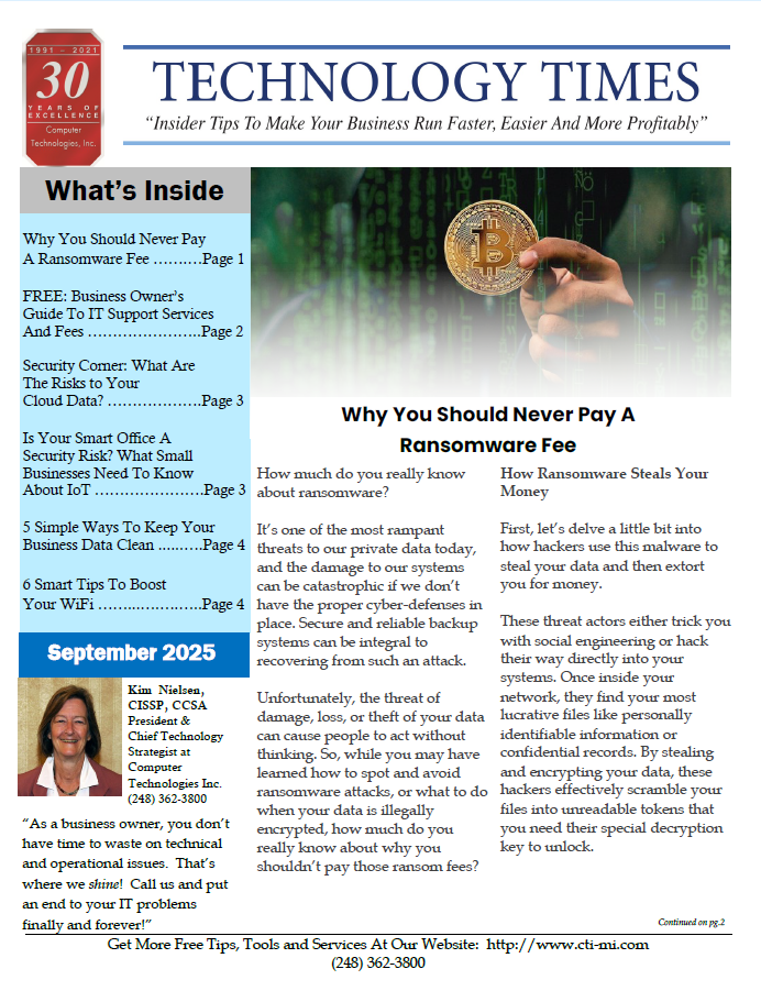 technology times September 2025