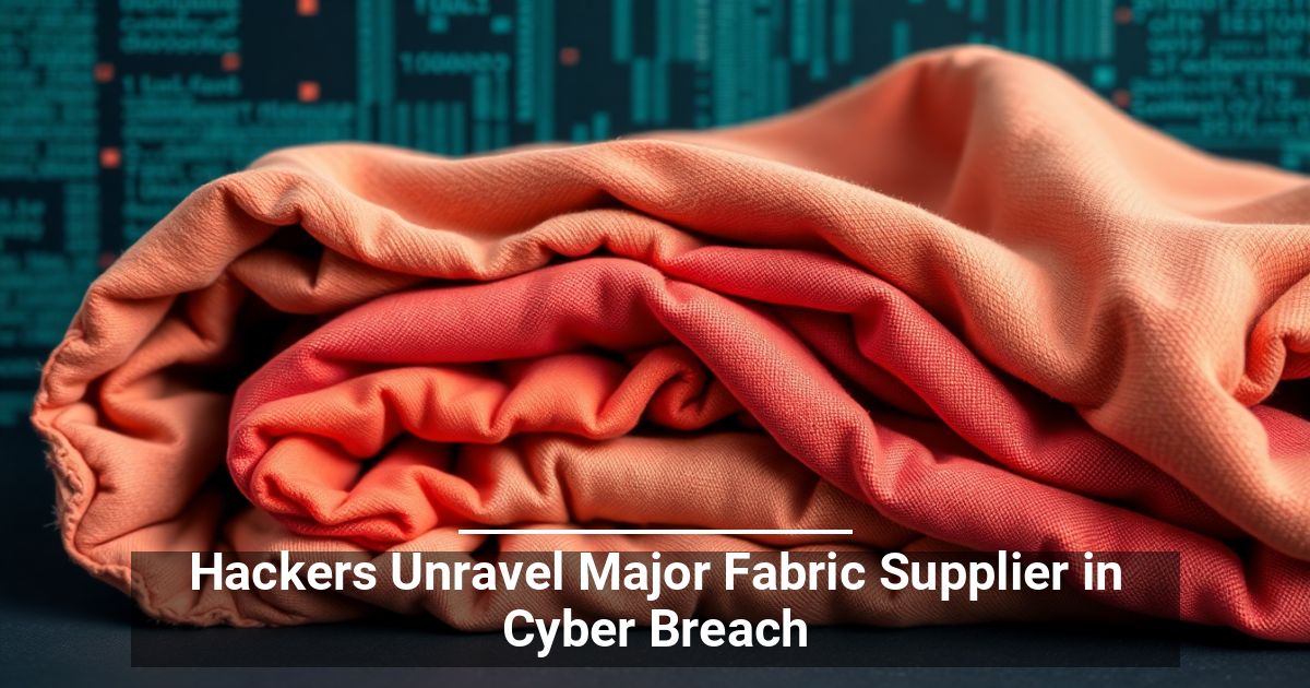 Hackers Unravel Major Fabric Supplier in Cyber Breach